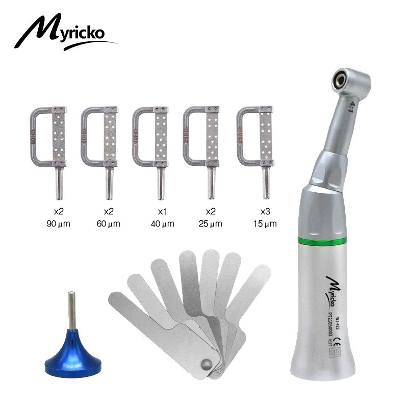 41DentalLowSpeedHandpieceWithInterproximalStripsSharpenTeeth