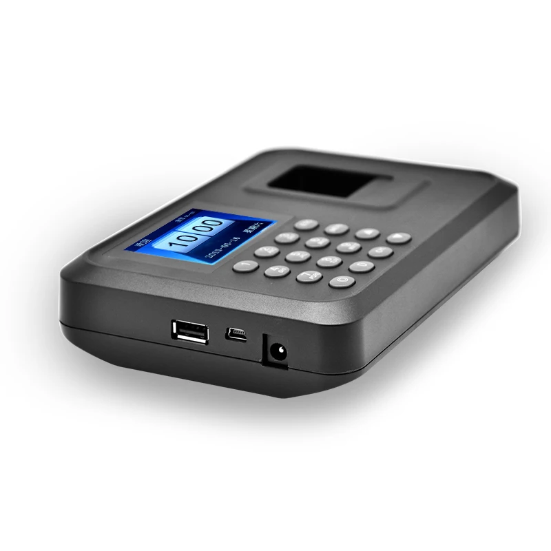 2.4" Muti-Language Fingerprint Attendance Biometric Machine System Employee Keypad Electric Time Clock Recorder USB Data Manage