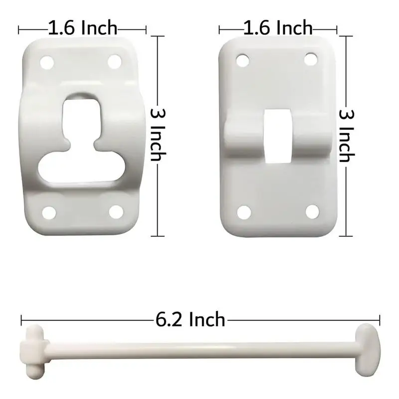 RV Door Stop Latch Stop Latch Holder For RV Door Stable Structure Retaining Tool For Trailer Motorhome Truck