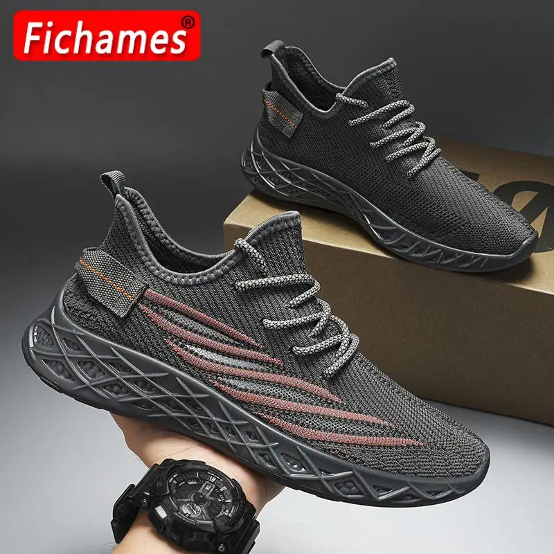 

Men Casual Lac-up Shoes Mesh Sneakers Lightweight Comfortable Breathable Walking Footwear Tenis Masculino Zapatillas Hombre