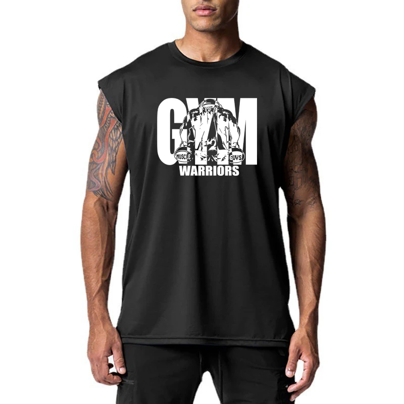 

Oversized Gym Tank Top Mens Quick Dry Bodybuilding Sleeveless T Shirt Summer Loose Mesh Fitness Clothing Muscle Workout Vest