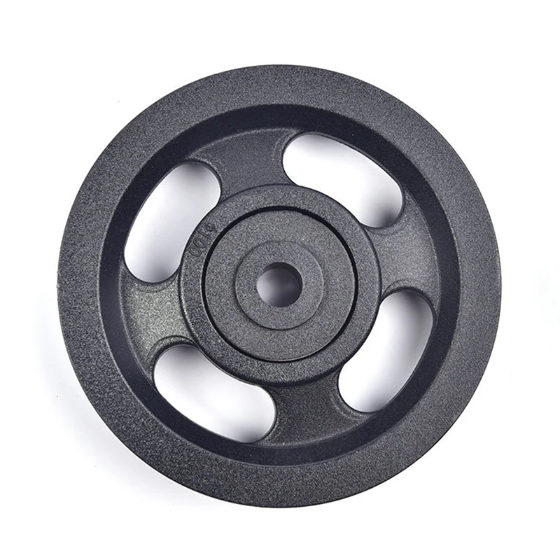 

1Pcs 100mm High Quality Universal Black Wearproof Bearing ABS Material Pulley Wheel Cable Gym Sport Equipments Part