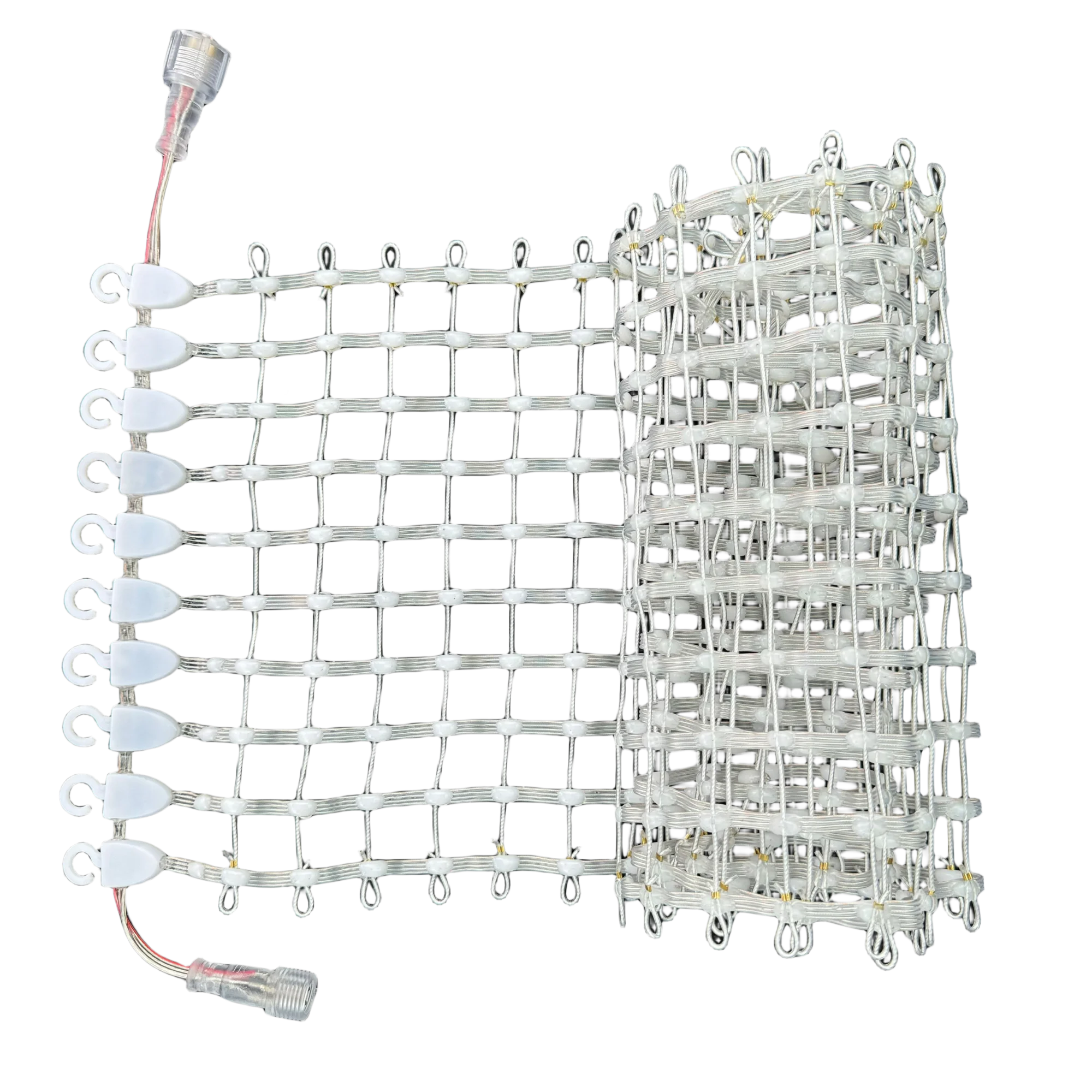 Led Protection Grid DC12V 25mm Pitch Addressable RGB Smart LED Pebble/Seed Flexible Matrix ...