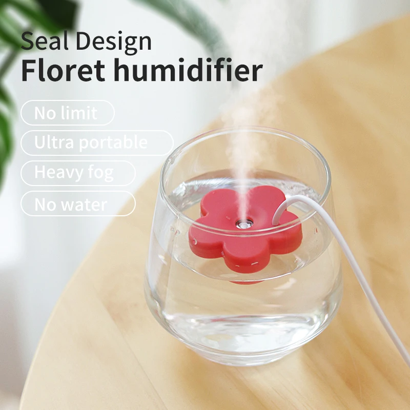 Mini USB Flower Humidifier 6