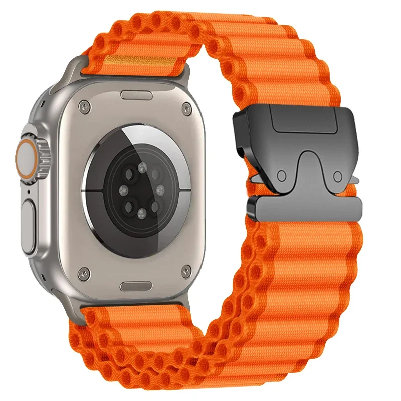 ตัวเลือกสินค้า สายนาฬิกาไนลอนยืดหยุ่น สำหรับ Apple Watch ทุกรุ่น