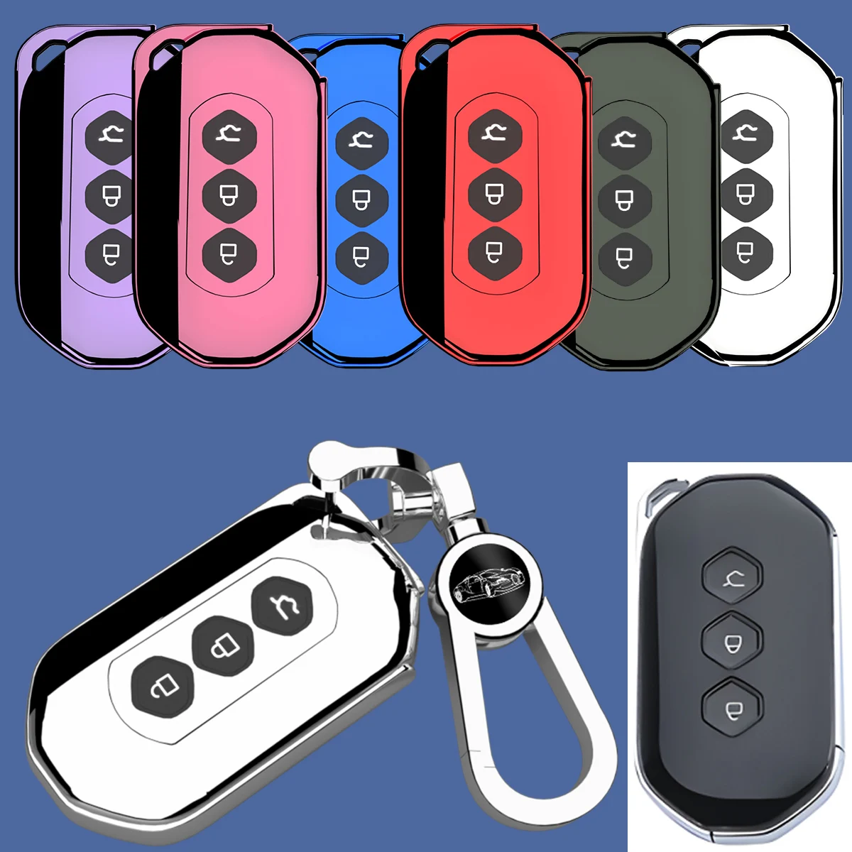 Автомобильный чехол для ключа с дистанционным управлением