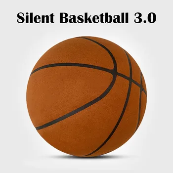 Silent Indoor Basketball – Airless Foam Training Ball 1