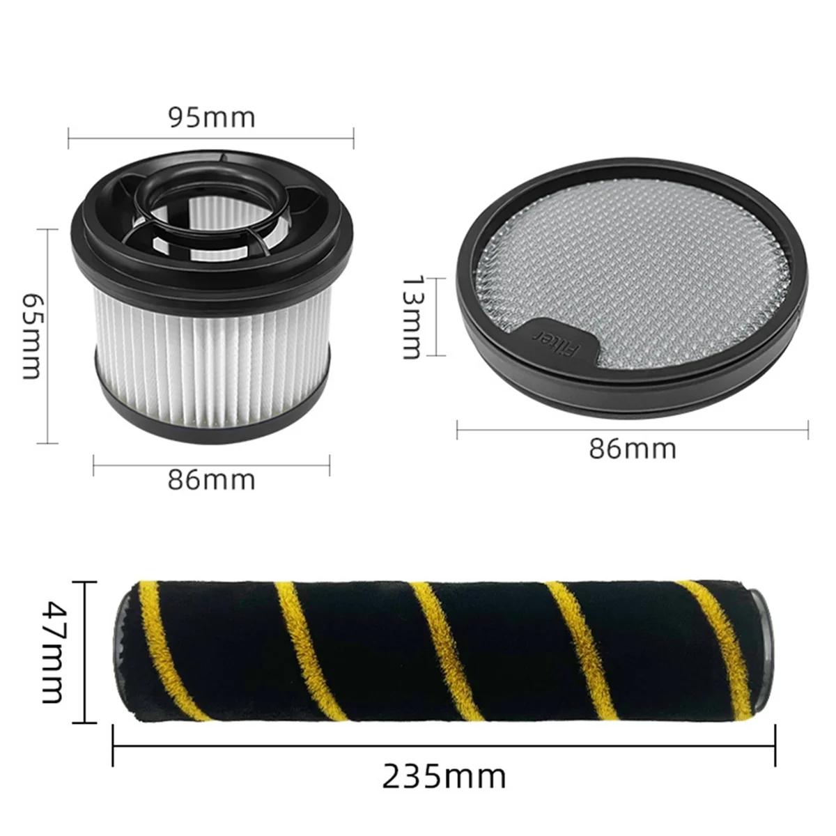 FZFZ Suitable for Vacuum Cleaner Accessories S3/S5 Filter Filter Accessories