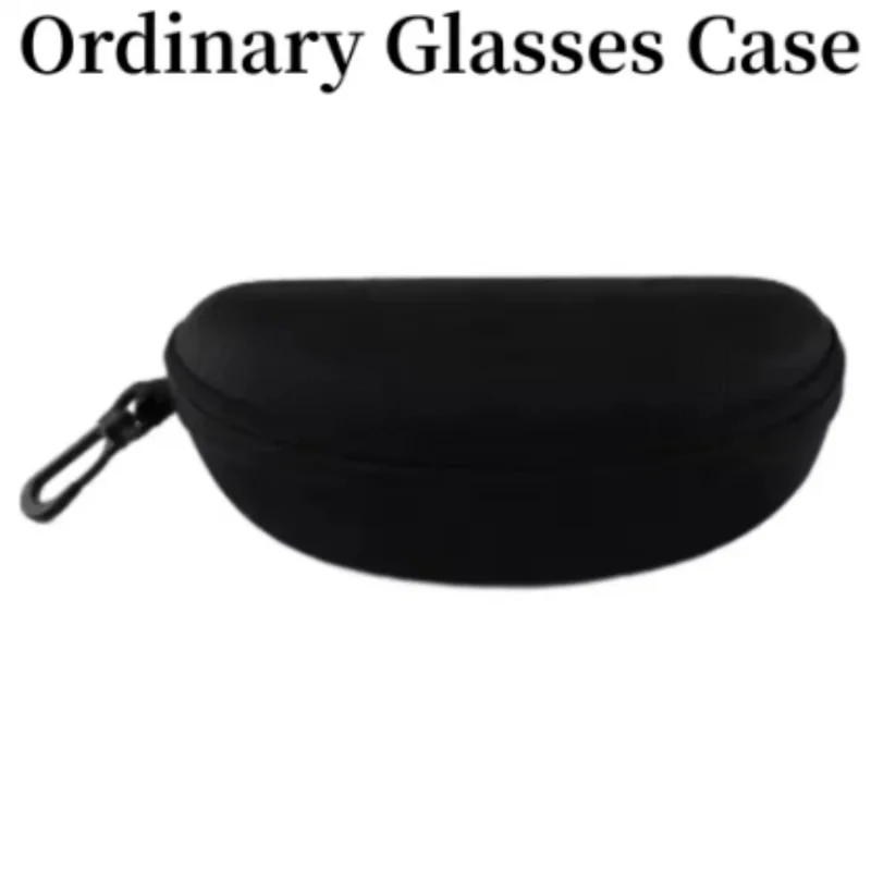 1PCS Portable Zipper Sunglasses Protector Box Eye Glasses Box Oxford Travel Pack Glasses Case Accessories with Hook Storage Box