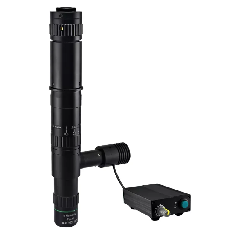 Scientific Semiconductor 1um Testing High Resolution coaxial Zoom Lens Industry zoom Lens with