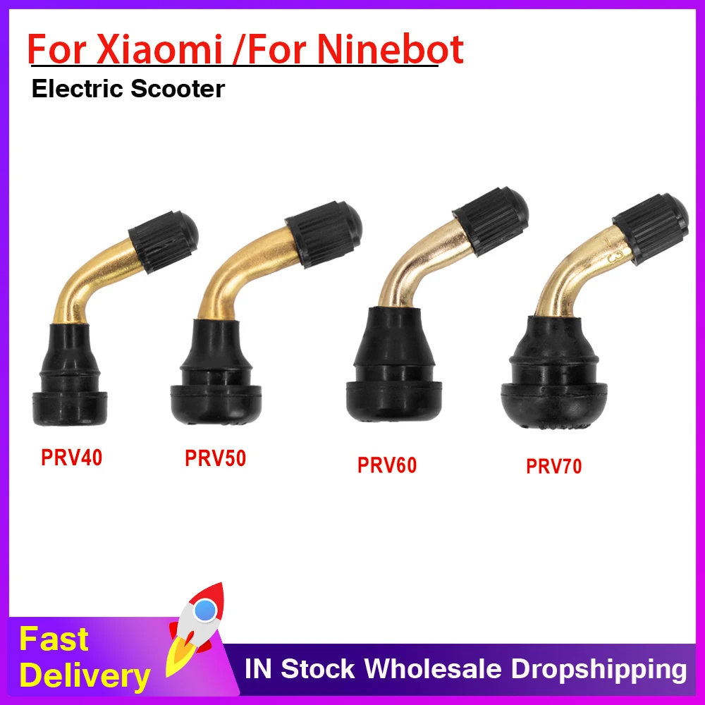 TubelessTyreValveStemsElectricScooterPVR50PVR60PVR70Snapin