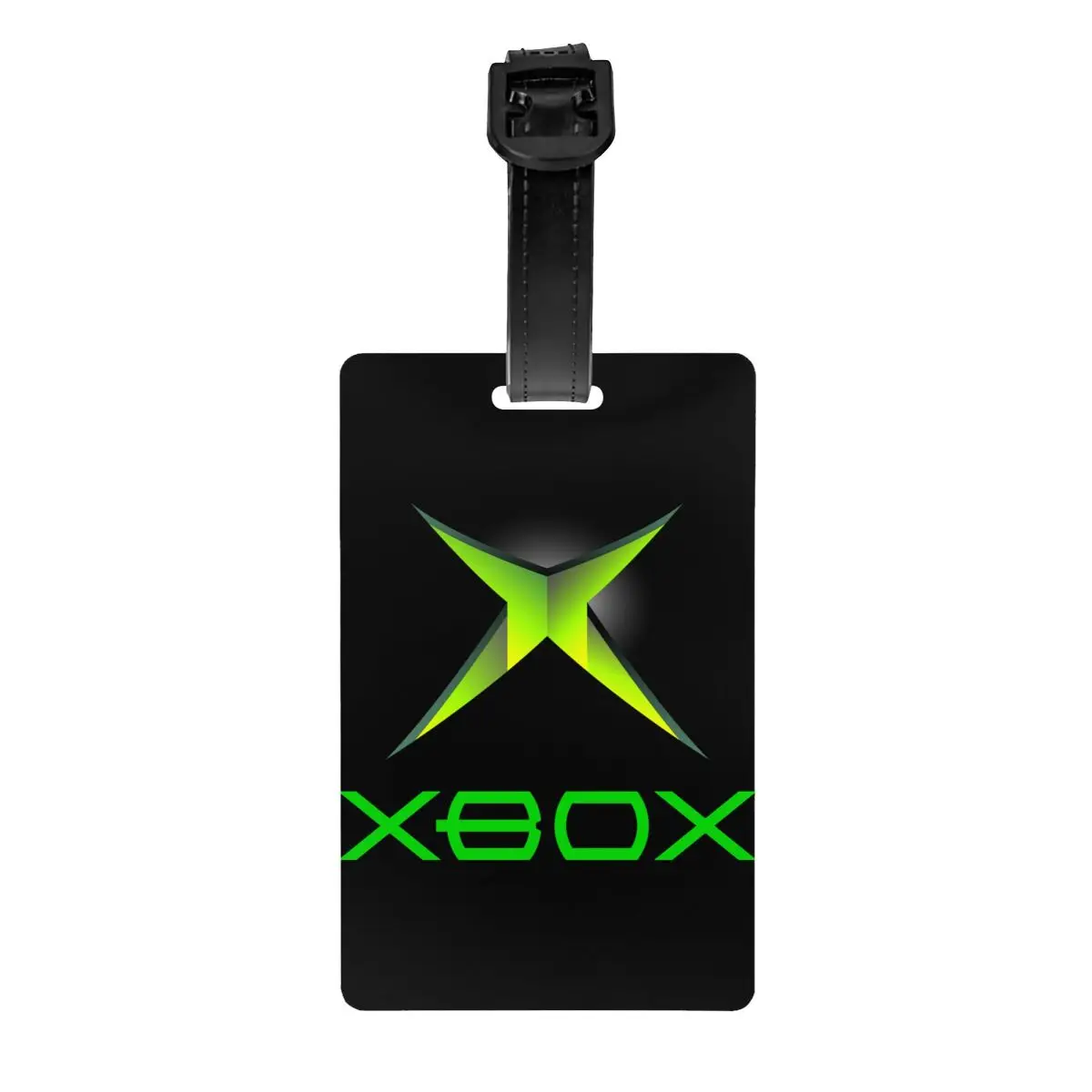 

Classic Xboxs Logo Luggage Tag Game Gamer Gifts Travel Bag Suitcase Privacy Cover ID Label