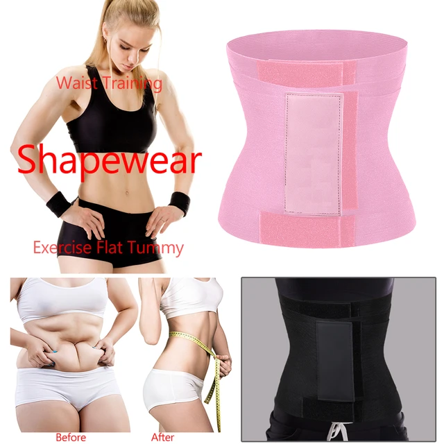 Entrenador de cintura de látex para mujer, fajas moldeadoras, cinturón  adelgazante, moldeador de cuerpo, corsé de Fitness, envoltura deportiva,  vaina de vientre plano - AliExpress