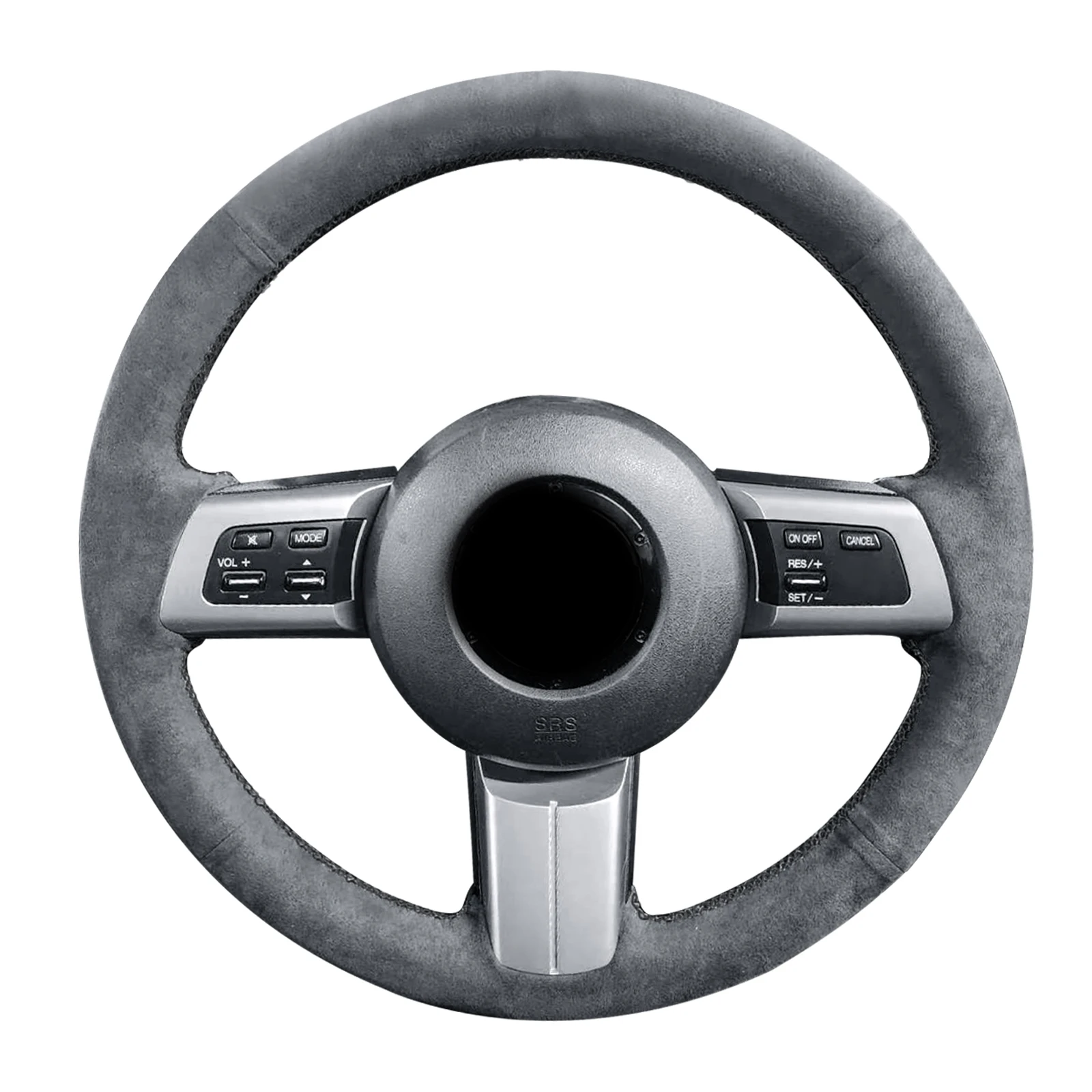 Alfanxi Coprivolante Alcantara A Punto Mano Compatibile Con Mazda Mx-5 Miata Rx-8 Cx-7 2007-2013
