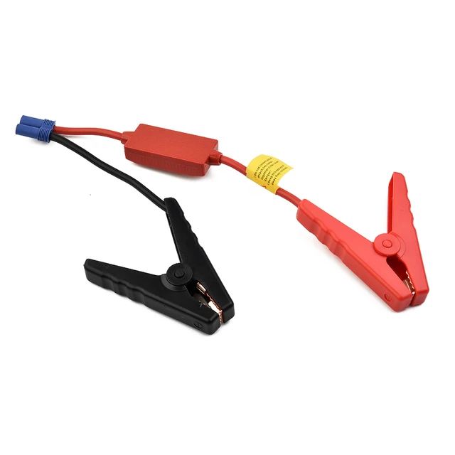 Voiture Jumper Boosters Clip de câble Batterie de voiture d'urgence Pinces  crocodiles intelligentes Clips rouge-noir pour démarreur de saut 12 V