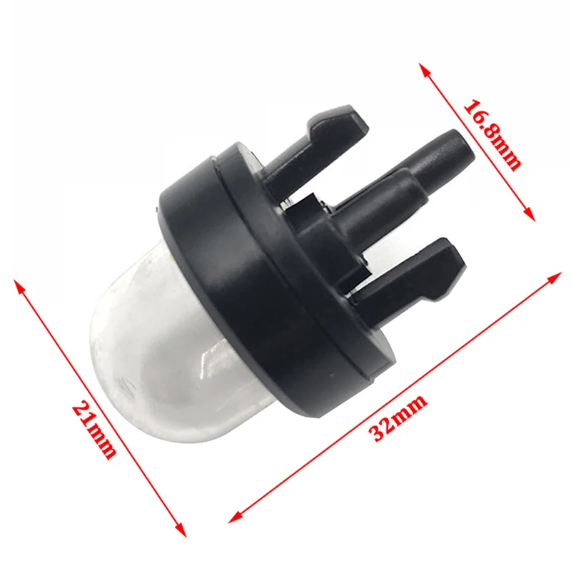 10Pcs /5/2/1PC Petrol Snap in Primer Bulb Fuel Pump Bulbs for Chainsaws Blowers Trimmer Chainsaw Carburetor