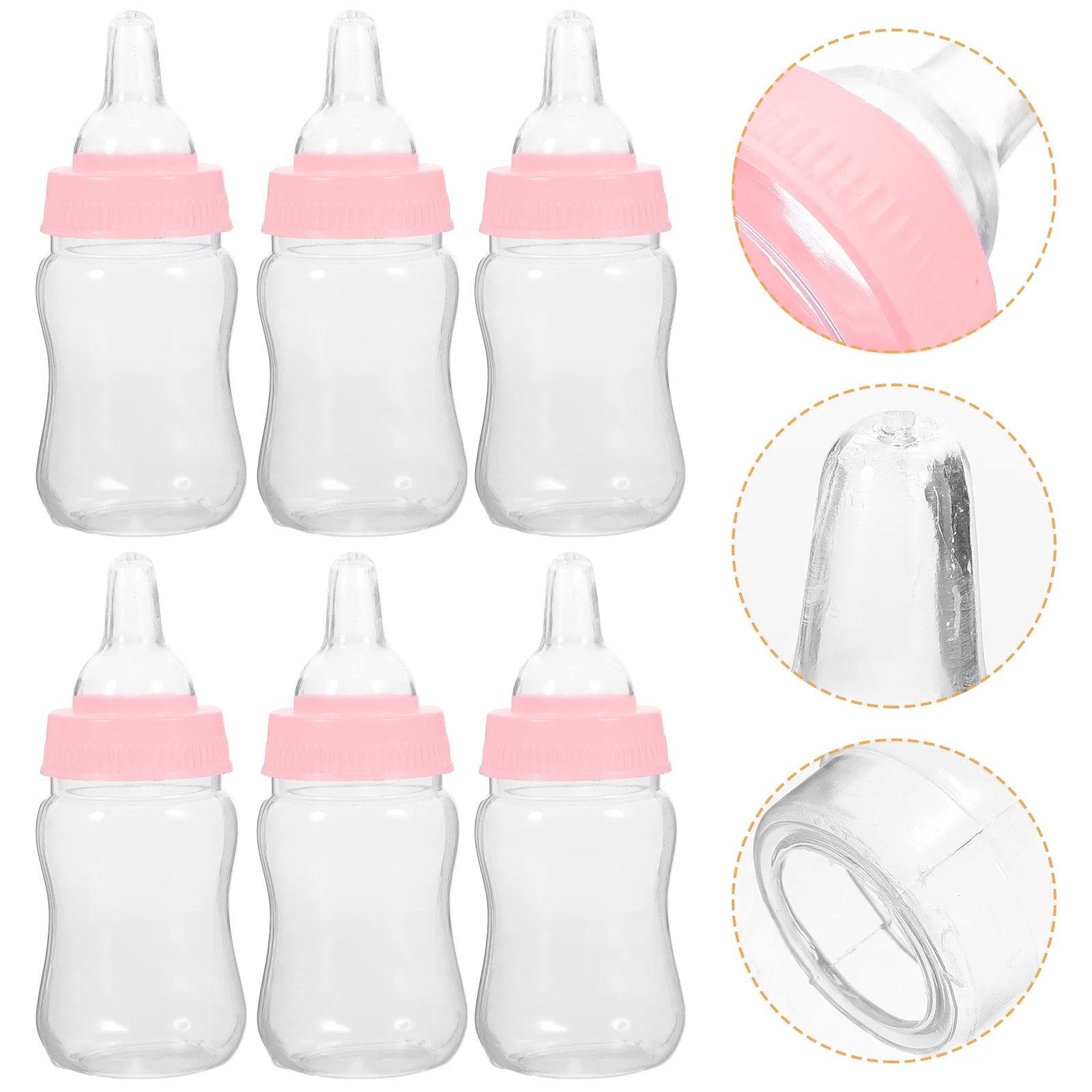 

12pcs Bottles, Unisex Infant Bottles with Silicone for Essentials