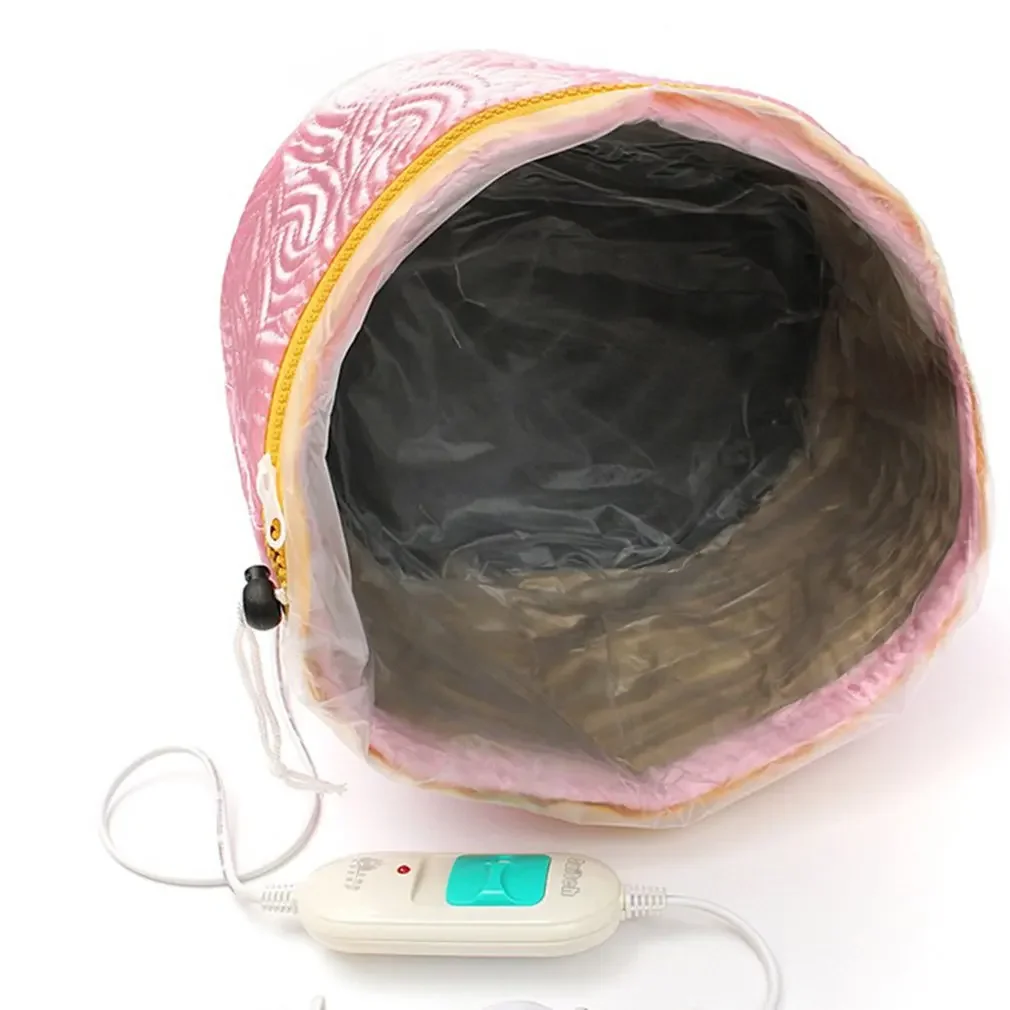 Electric Hair Cap Hat for Salon Spa Treatment with Thermal Nourishing Mask, Oil Baking, and Heat Dryer