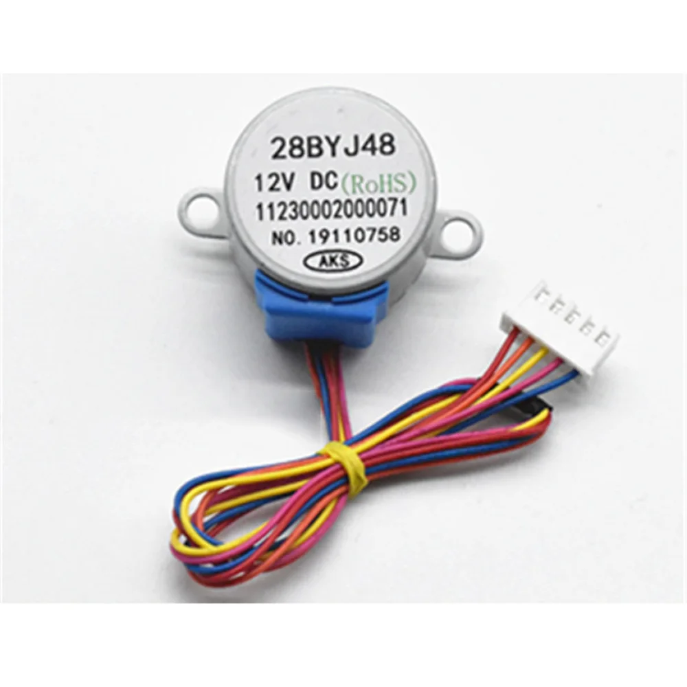 1pc 2P 에어컨 동기 모터 12VDC 스윙 블레이드 스테핑 모터 28BYJ48 A..