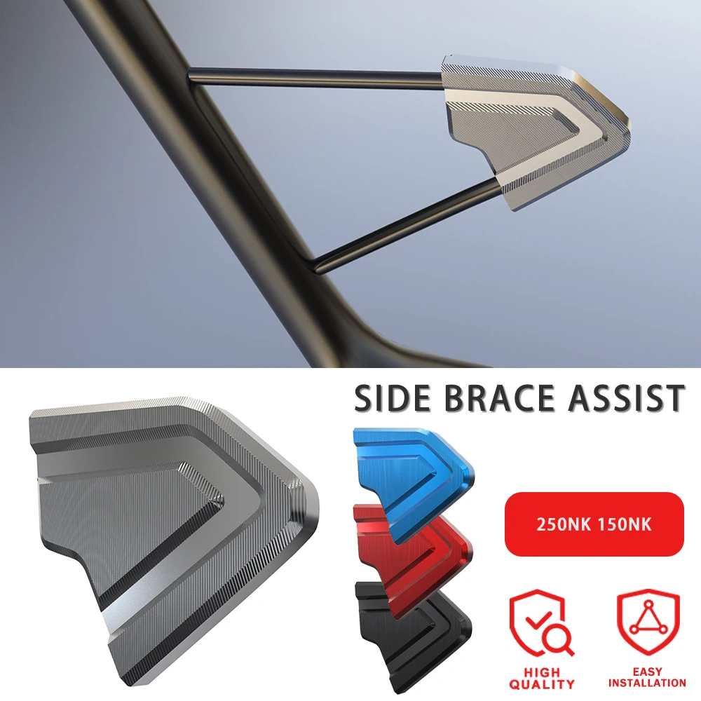 

250SR 250NK 150NK Motorcycle Accessories Foot Support Assist Side Stand Enlarge Brace Assist For CFMOTO CF MOTO 150 250 NK SR