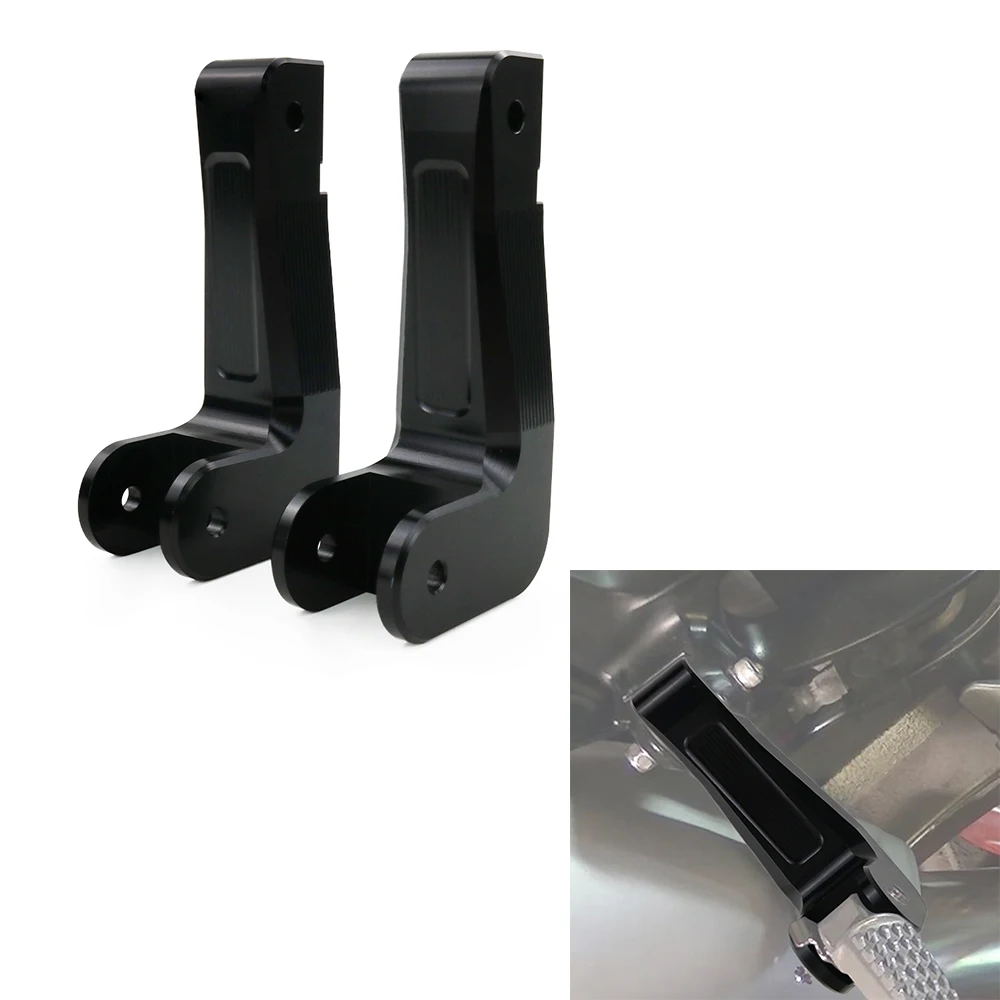 thumbnail image 2 of Passenger Footpeg Lower Brackets Fit For Kawasaki Concours 14/1400GTR 2008-2022 2 of 10