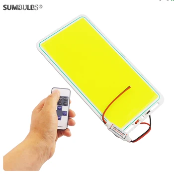 울트라 브라이트 70W 밝기 조절 LED COB 패널 스트립 광원 모듈, 12V DC COB LED 조명, diy 야간 조명 태양 램프용