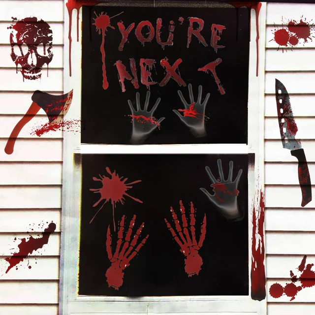 Horror Blood Wall Stickers 5