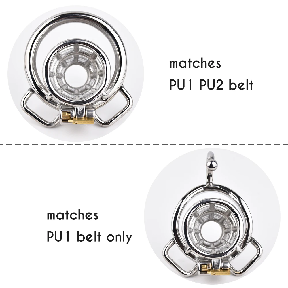 Penis Chastity Cage FRRK Hollow Streamline Male Chastity Cage for Men Stainless Steel Chastity Belt Cock Lock Penis Rings Adults Toy Femboy Sex Shop