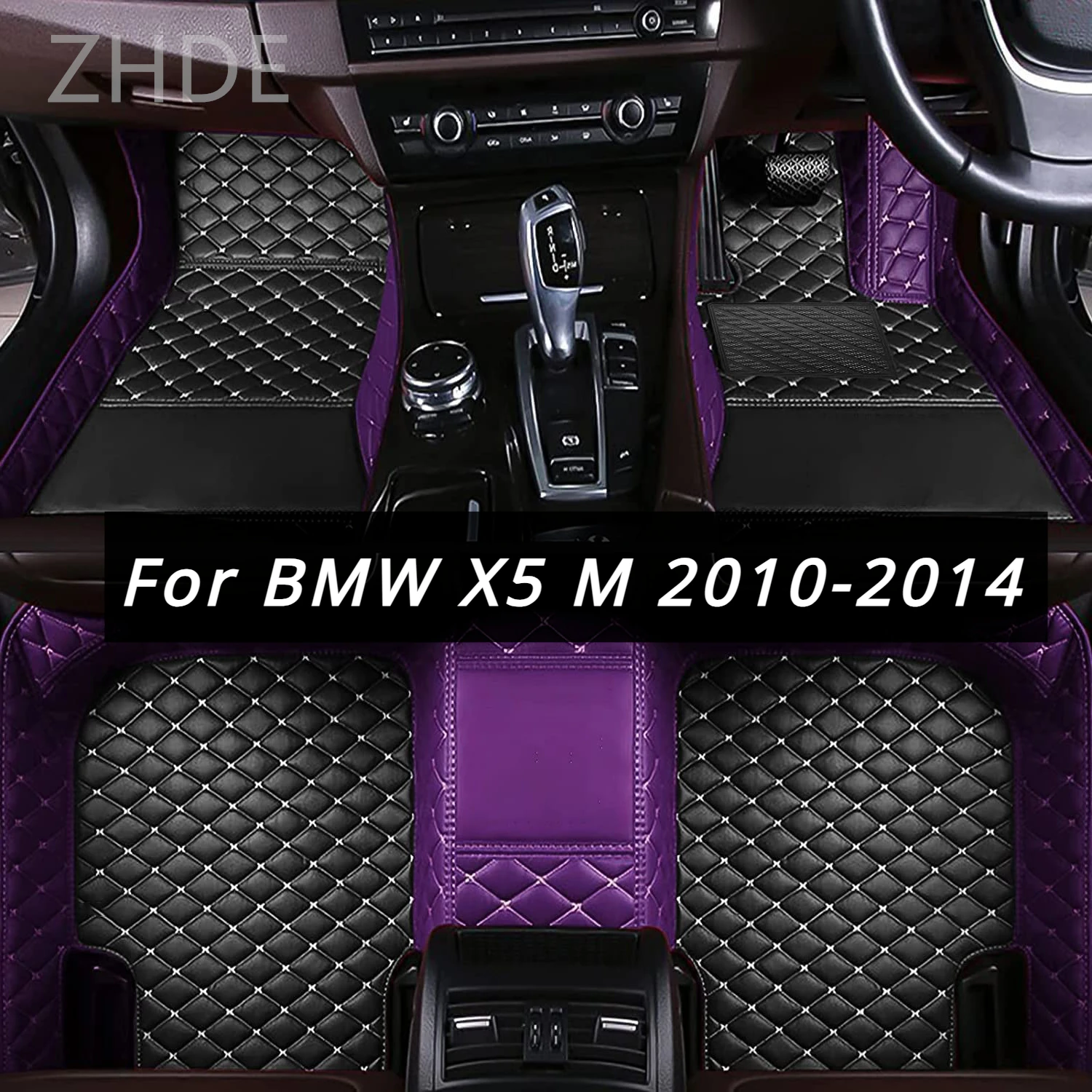 

RHD Car Floor Mats for BMW X5 M 2014 2013 2012 2011 2010 Carpets Custom Auto Styling Foot Pads Car Accessories Interior Cove