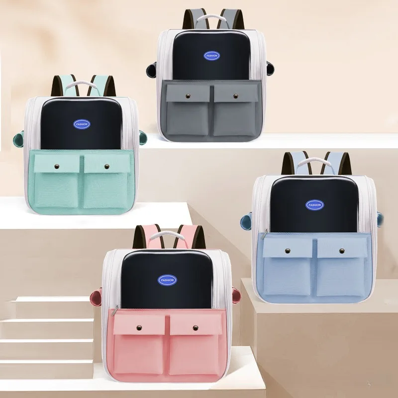 Pet Bag Cat Carrier Backpack High Quality Outdoor Breathable Portable Cat Cage Kitten Bag Dog Carriers Accessories