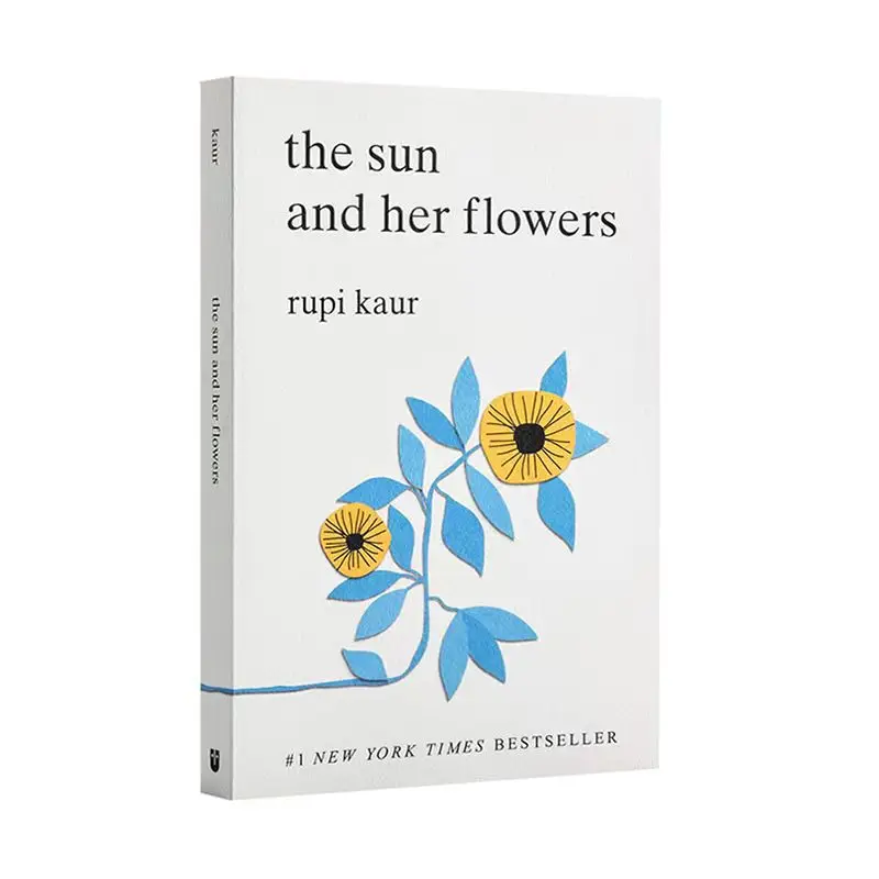 

The Sun and Her Flowers By Rupi Kaur Illustrated Poetry By Women Love Poems Books for Adult Teen In English Paperback