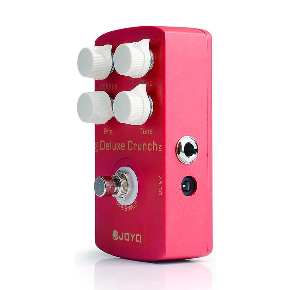 JF-39 DELUXE CRUNCH Distortion Pedal High Gain Crunch Distortion Sound with Vol/
