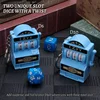 CZYY Dice Set with Keychain Ring - Mini Slot Machine D20 and D6 Dice, Unique DND Accessories & Keychain - Perfect D&D Gifts 3