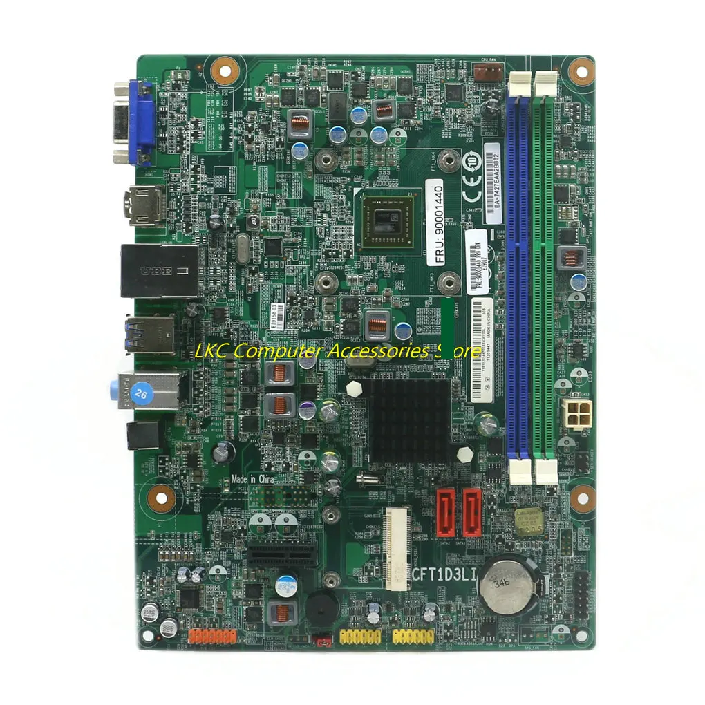 

FOR Lenovo H520 S505Z Desktop Motherboard 90000952 With E-450processor 11201031 CFT1D3LI D3LY-LT DDR3 Mainboard 100% Tested