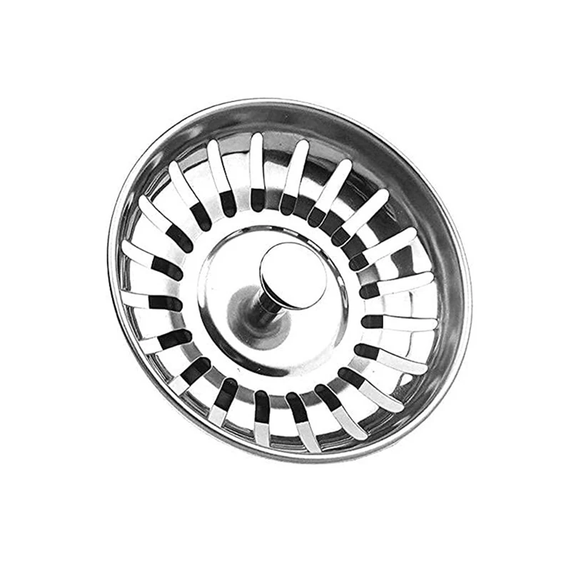 

1 PCS Kitchen Sink Plastic Cover Vegetable Washing Basin Cover Water Plug Silver Drain Sealing Umbrella