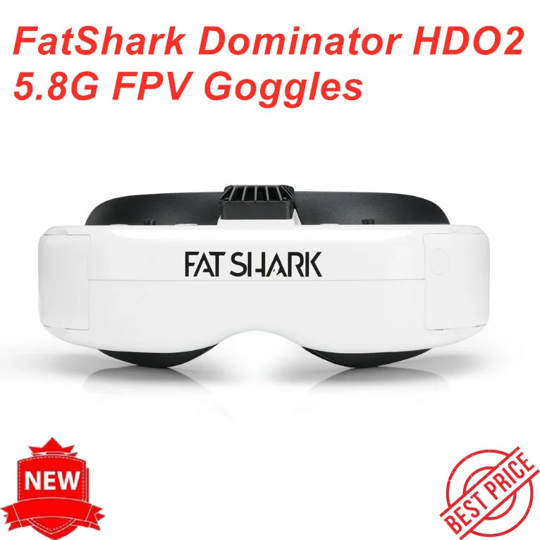 FatShark Dominator HDO2 5 8G FPV очки 1280x960 UGA OLED дисплей 46 градусов поле зрения 4:3/16:9 видео
