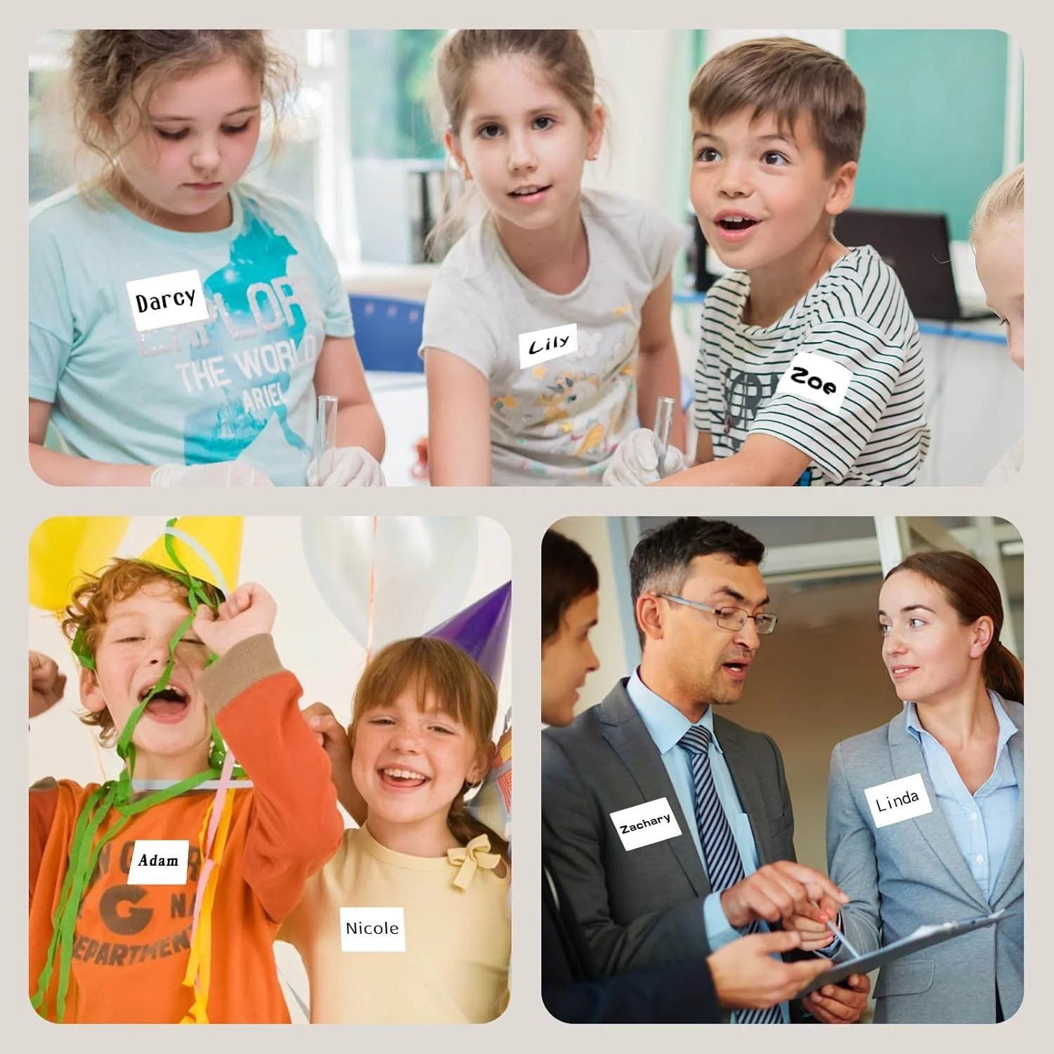 2pc 30-50mm 흰색 스티커 RFID 라벨 용지 롤 마크라이프 프린터 X2/P2/N20/P50 주거용 및 상업용 접착 라벨 용지