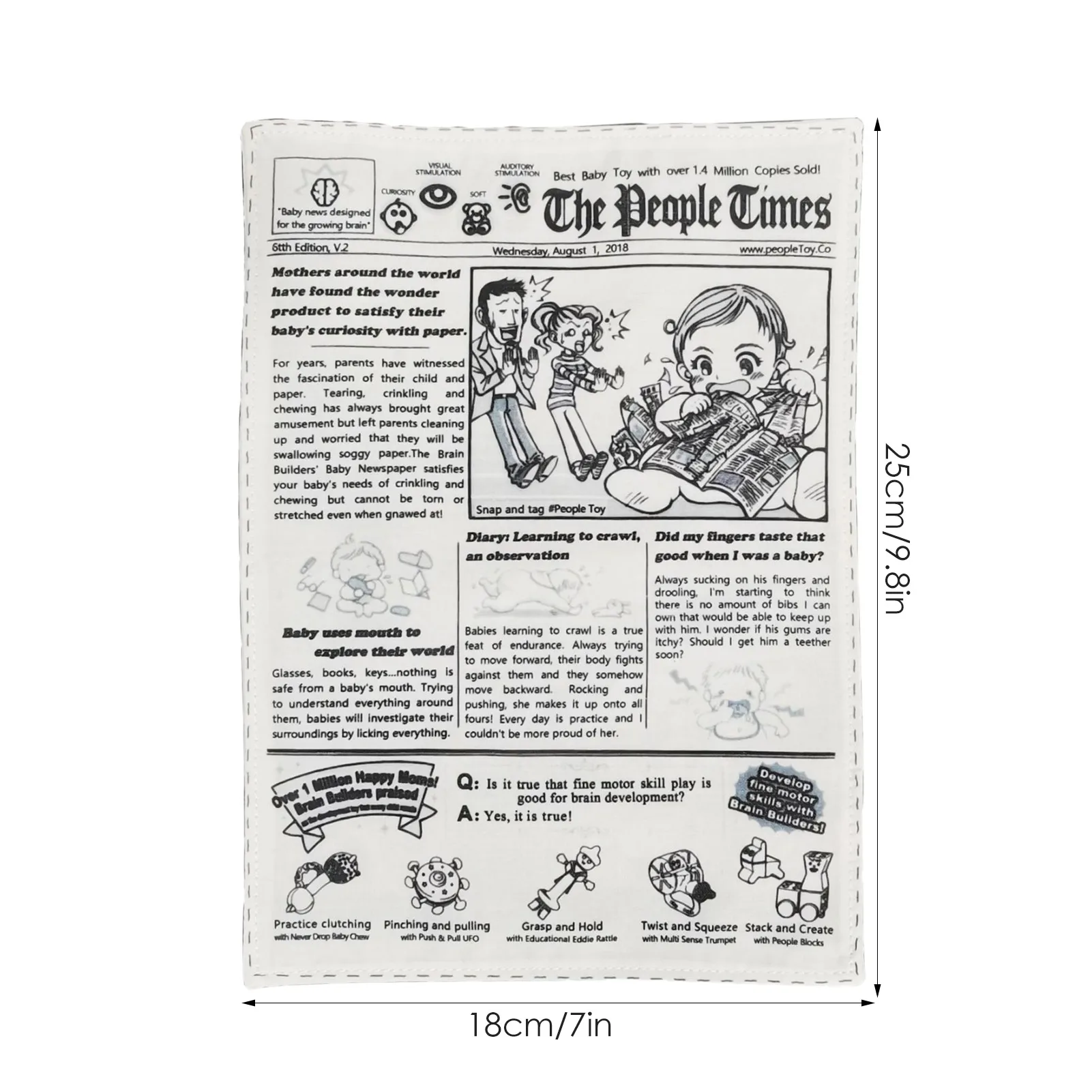 Funny Fake Newspaper - Dog Chew Toys