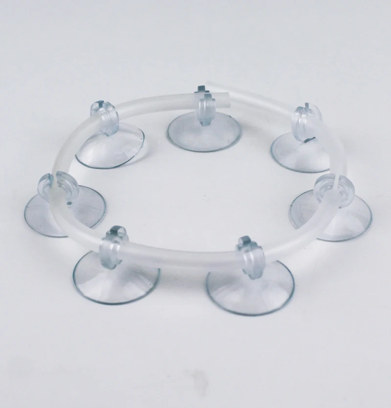10-30pcs Aquarium Suction Cup Air Tube Holder Sucker for Fish Tank Pump Oxygen Air Tube Fixing Clip 4/6mm Aquarium Clip Holders