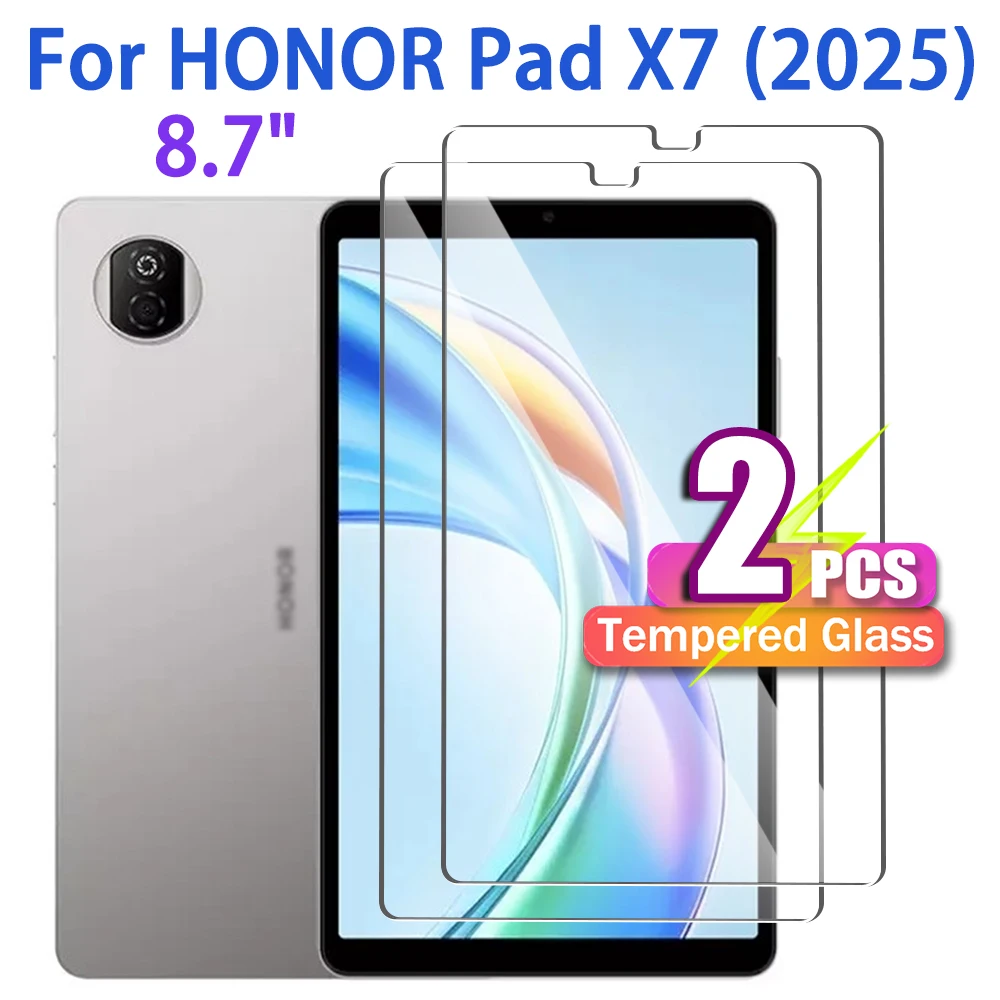 قسط الزجاج المقسى ل HONOR Pad X7 (8.7 ") 2025 مقاو...