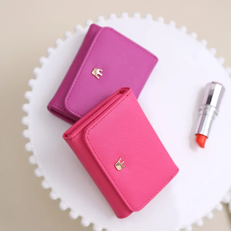 Women's Wallet Short Women Coin Purse Crown Wallets For Woman Card Holder Small Ladies Wallet Female Hasp Mini Clutch For Girl 3
