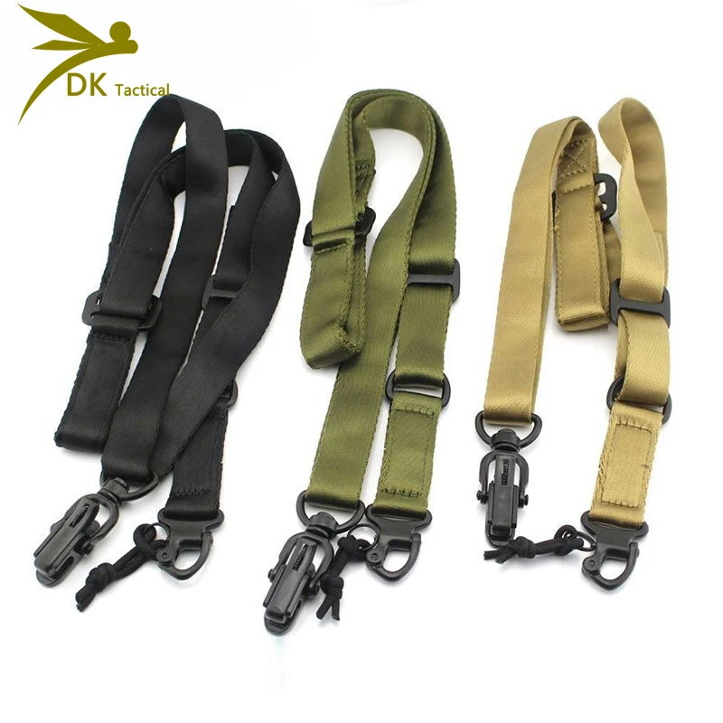 Nylon Ms2 2 Point Tactical Rifle Sling Gun Strap Softair Shooting Sling Strap Supporto Girevole Ruger 10/22 Remington 870 Accessori