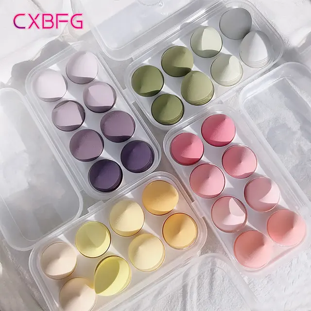 Discover the Perfect Beauty Tool with the 4/8pcs Makeup Sponge Blender Beauty Egg Cosmetic Puff