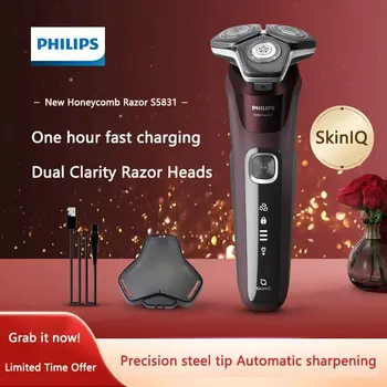 PHILIPS 벌집 전기 면도기, USB 인터페이스, 남성용 스마트 트렌드 추천, 베스트셀러 S5000 면도기, S5831, 5588, 5 시리즈 신제품 상품 이미지