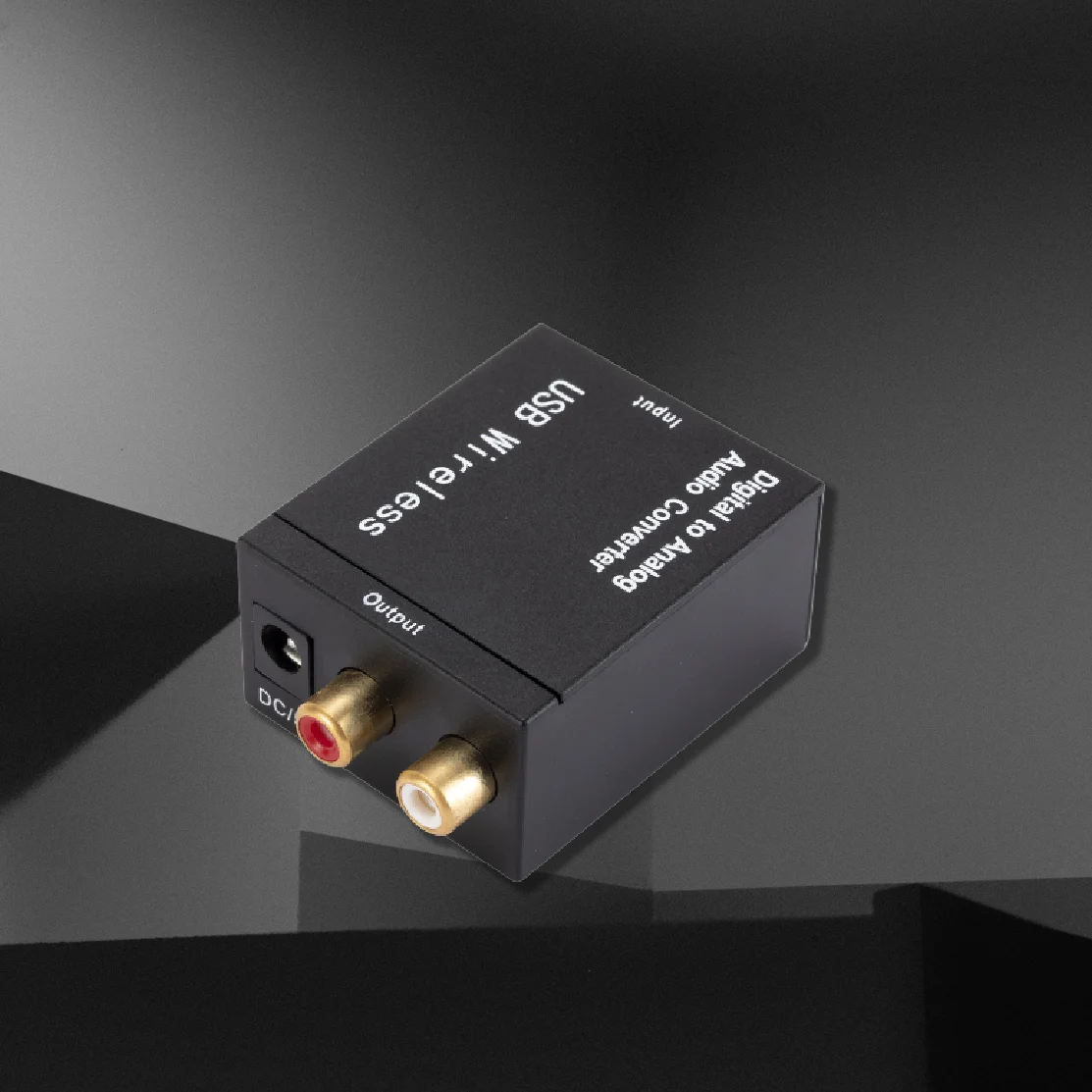 Audio Converter Adapter Audio Converter Audio Decoder Bluetooth-Compatible Digital to Analog Optical Fiber Toslink Coaxial Signal To RCA R/L Analog