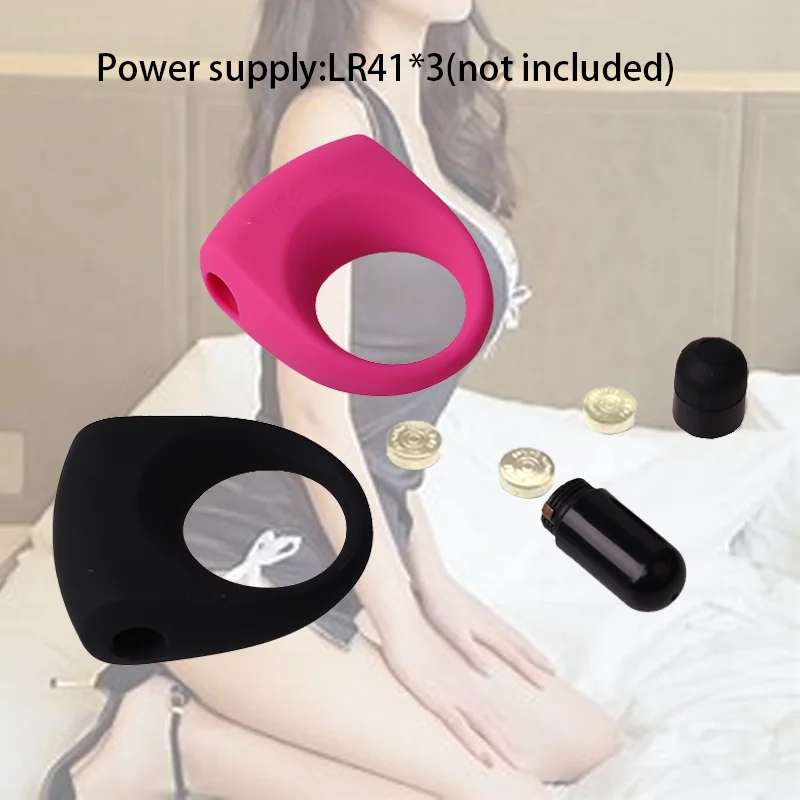 Vibrating Cock Ring For Men Delayed Ejaculation And Stimulation_voghion.com