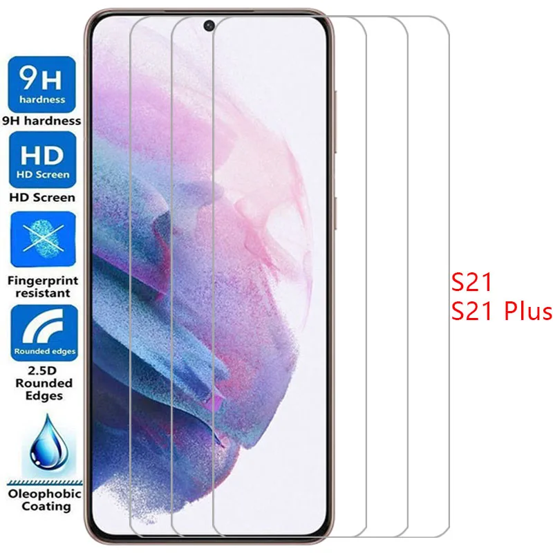 Custodia Per Telefono Per Samsung Galaxy S21 Plus 5G Vetro Temperato Samsungs21 Galaxys21 S 21 21 S S21Plus Pro Cover Posteriore 360 Galxy S21Case