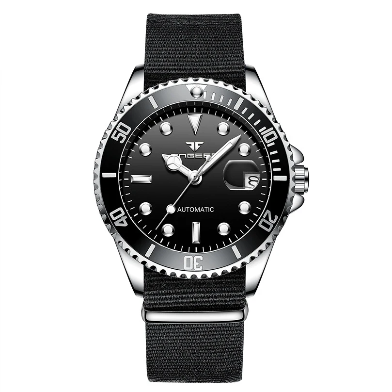 BINBOND Luxury Luminous Waterproof Automatic Tourbillon Watch