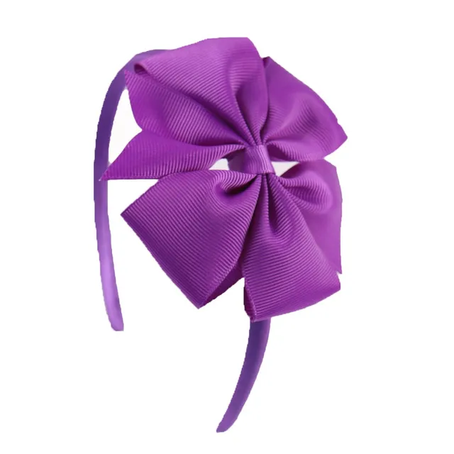 Oaoleer Hair Accessories 4'' Bow Hairband for Girls Handmade Solid Ribbon Headbands with Satin Hoops Kids' Daily Life Headwear 33