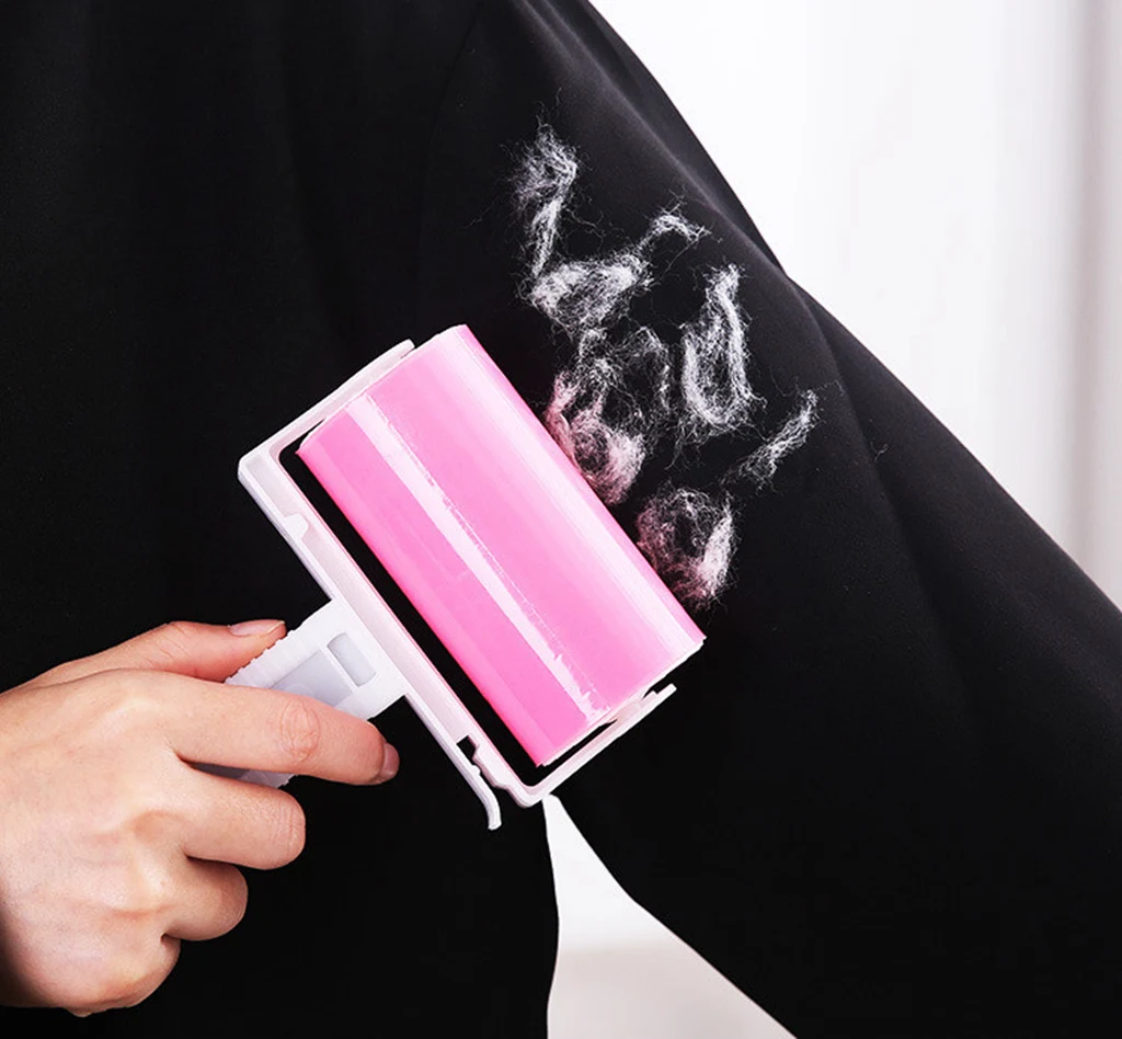 

Pet Fur Cleaning roller Lint Rollers Brushes Water Sticky Hair Pet Hair Remover Clothing Dust Suction Brush Carpet Clothes Clean
